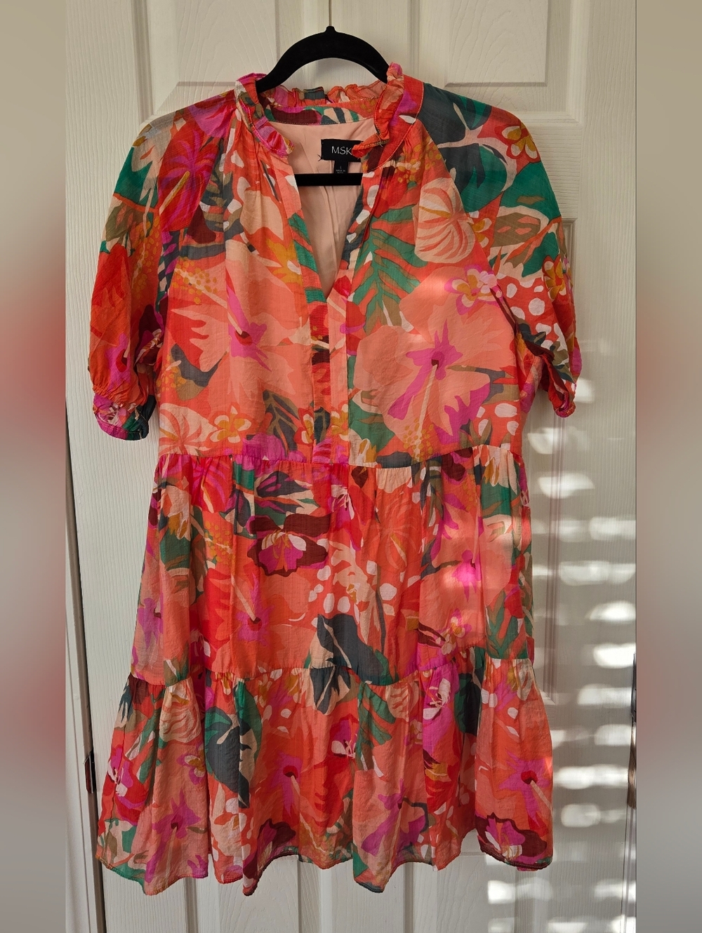 MSK Floral Dress